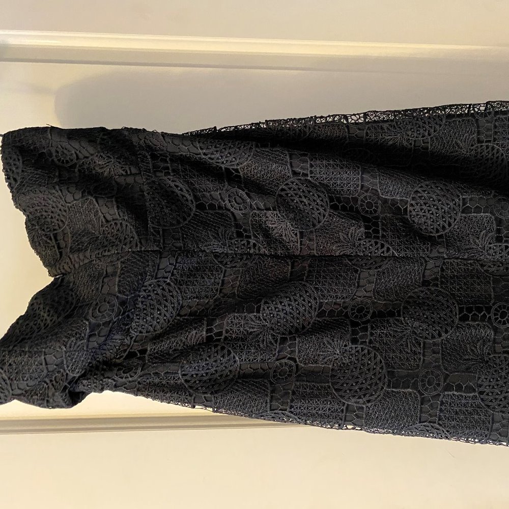 Sam Edelman Women's Strapless Pineapple Lace